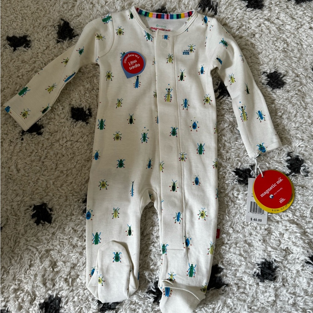 Magnetic Me Just Wing It Organic Cotton Magnetic Footie